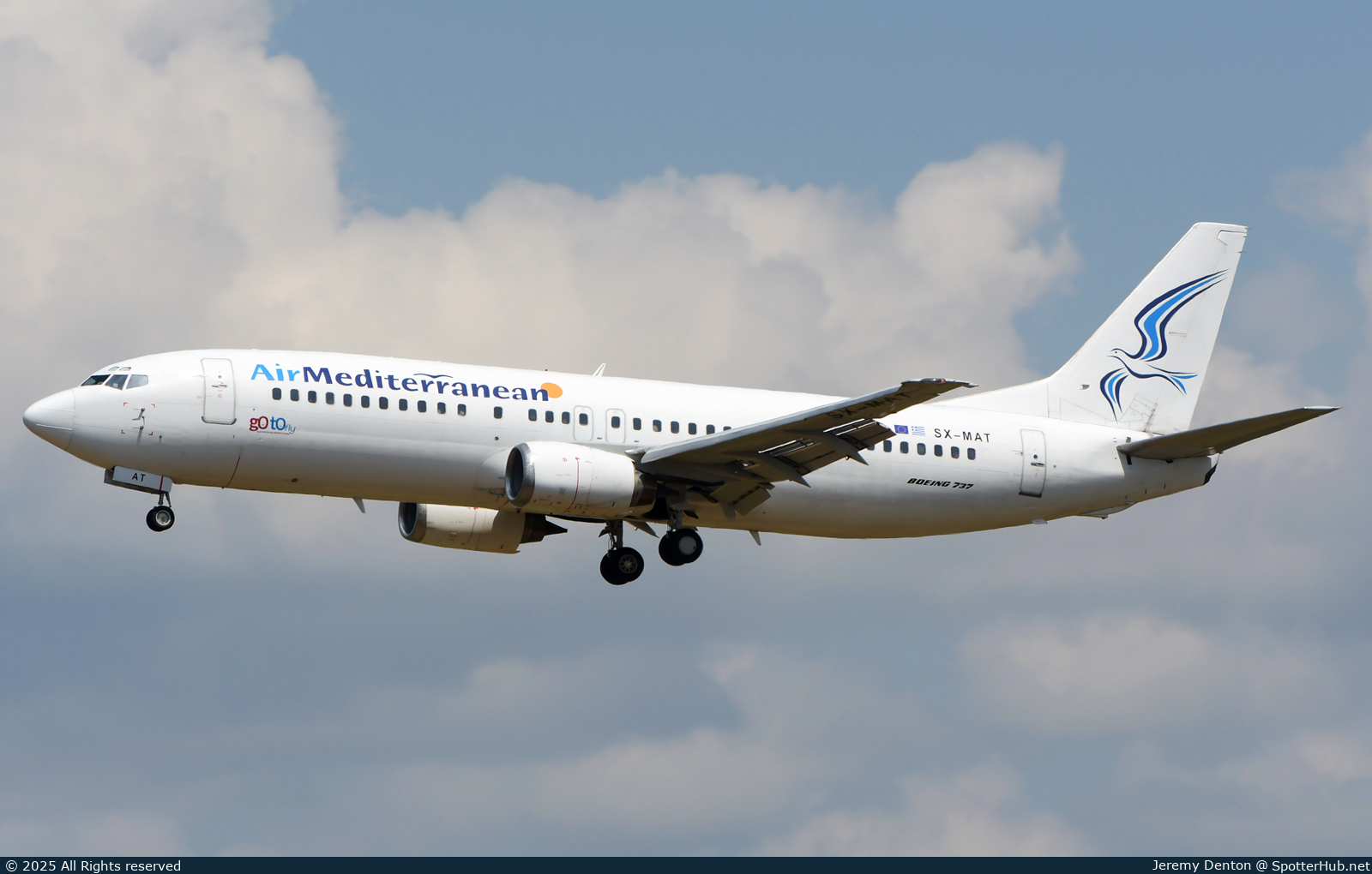 Photo of SX-MAT - Boeing 737-446 operated by Air Mediterranean