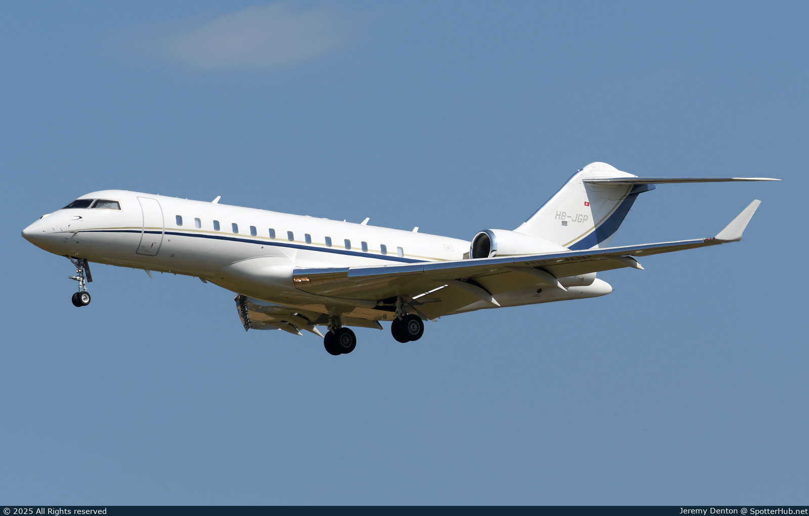 Photo of HB-JGP - Bombardier Global Express XRS operated by Premium Jet