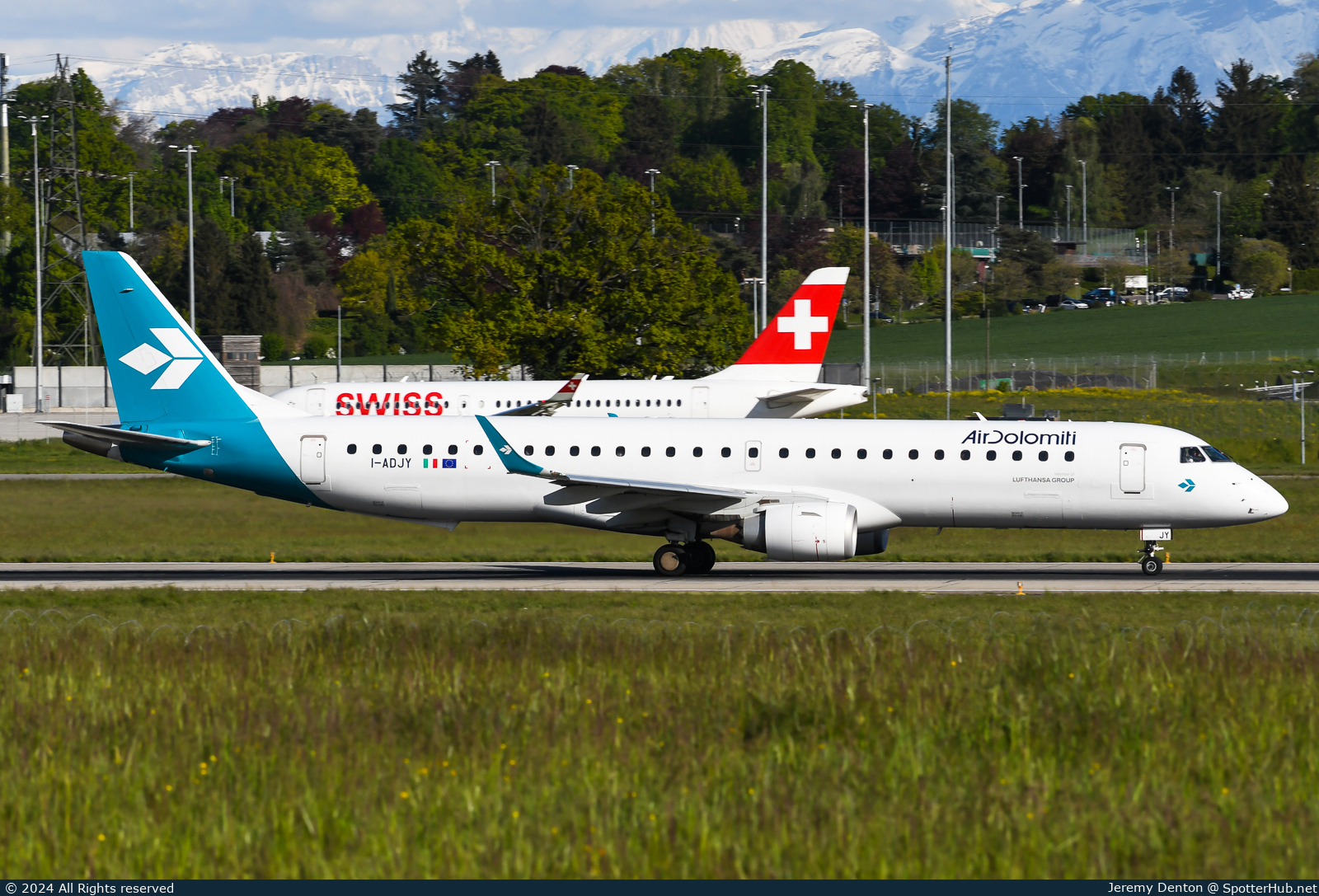Photo of I-ADJY - Embraer ERJ-195LR operated by Air Dolomiti