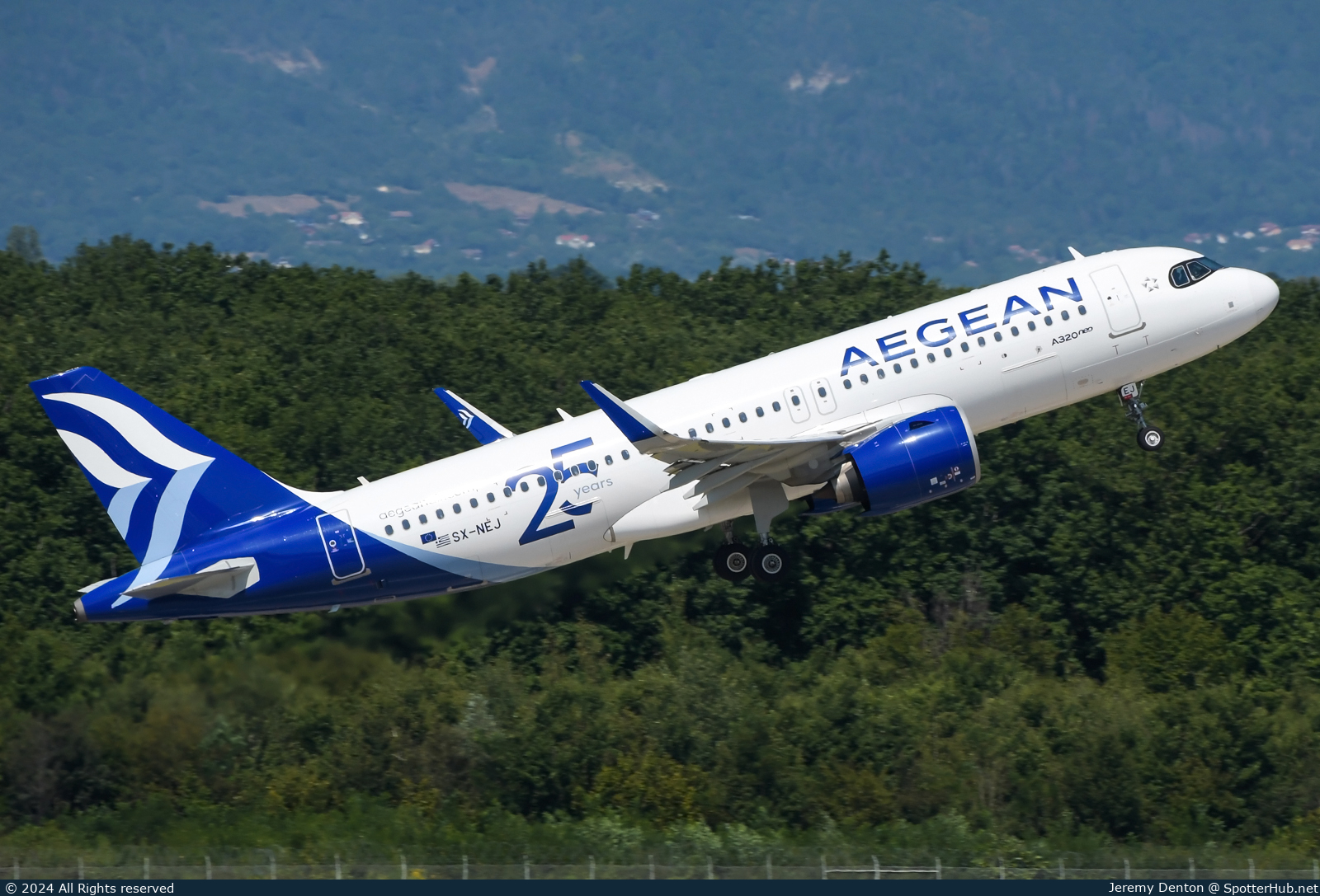 Photo of SX-NEJ - Airbus A320-271N operated by Aegean Airlines