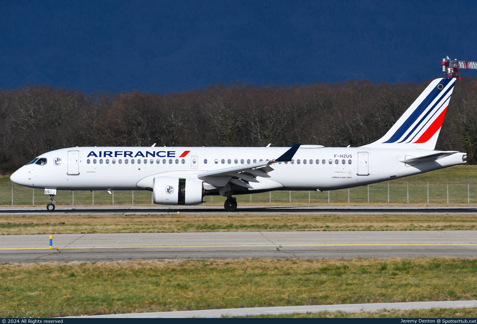 Photo of F-HZUS - Airbus A220-300 operated by Air France