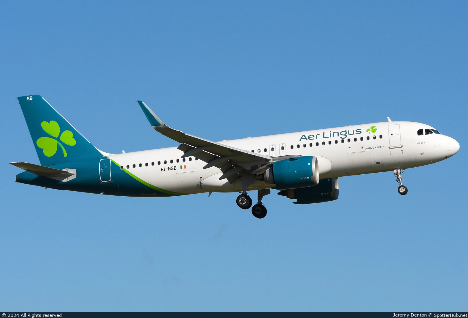 Photo of EI-NSB - Airbus A320-251N operated by Aer Lingus
