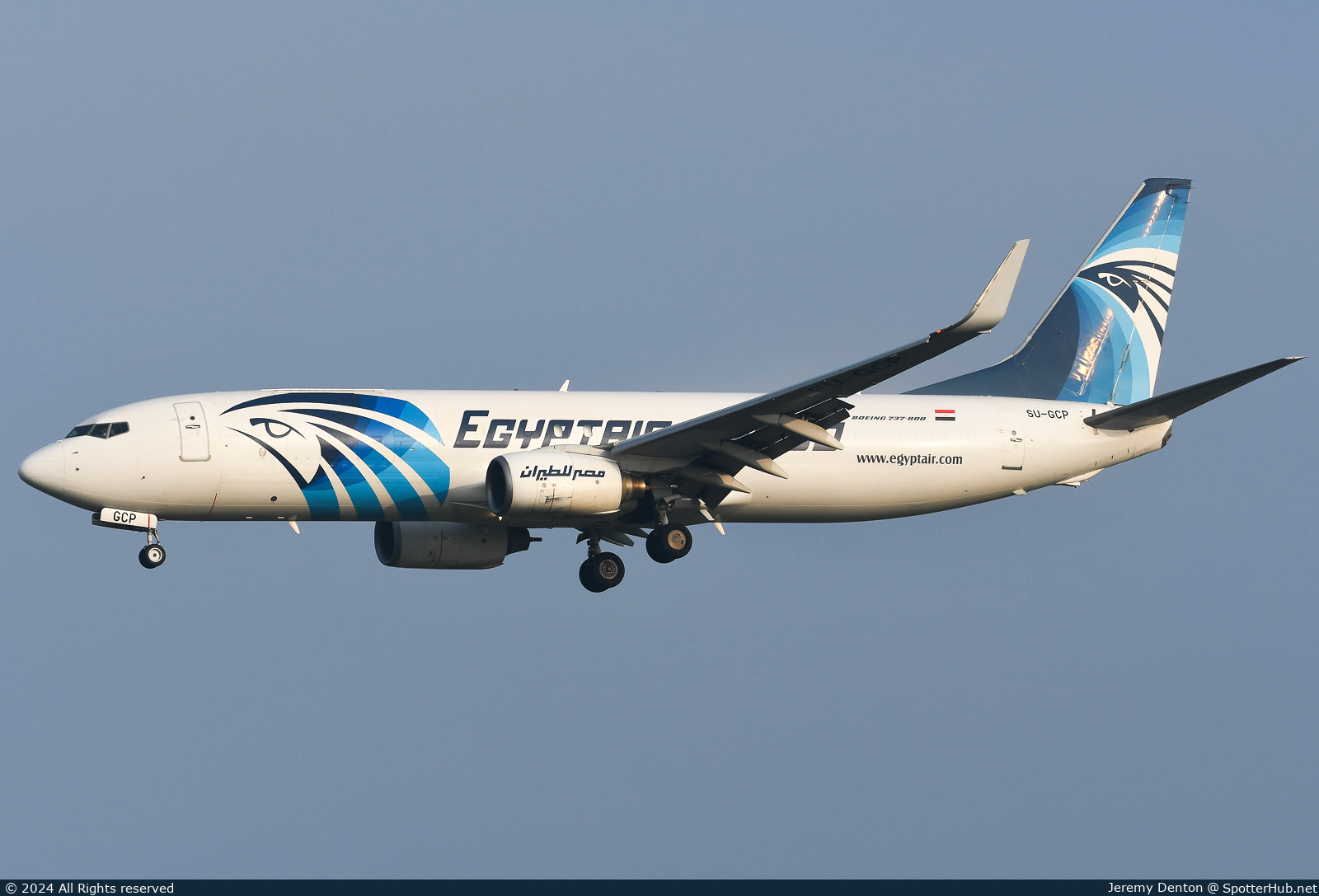 Photo of SU-GCP - Boeing 737-866(SF) operated by Egyptair Cargo