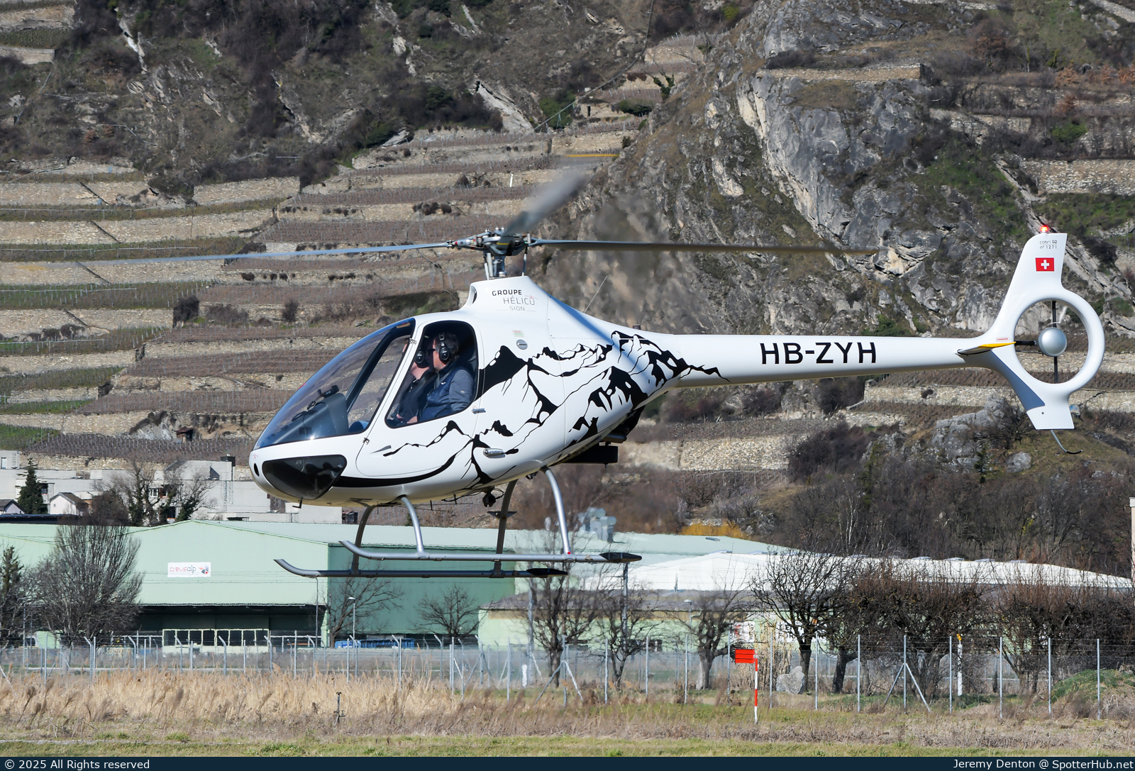 Photo of HB-ZYH - Guimbal Cabri G2 operated by Groupe Hélicoptère Sion