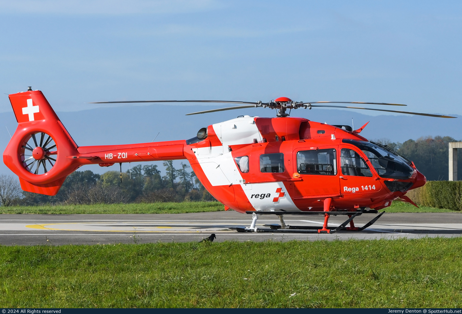 Photo of HB-ZQI - Airbus Helicopters H145 operated by Rega Swiss Air-Rescue