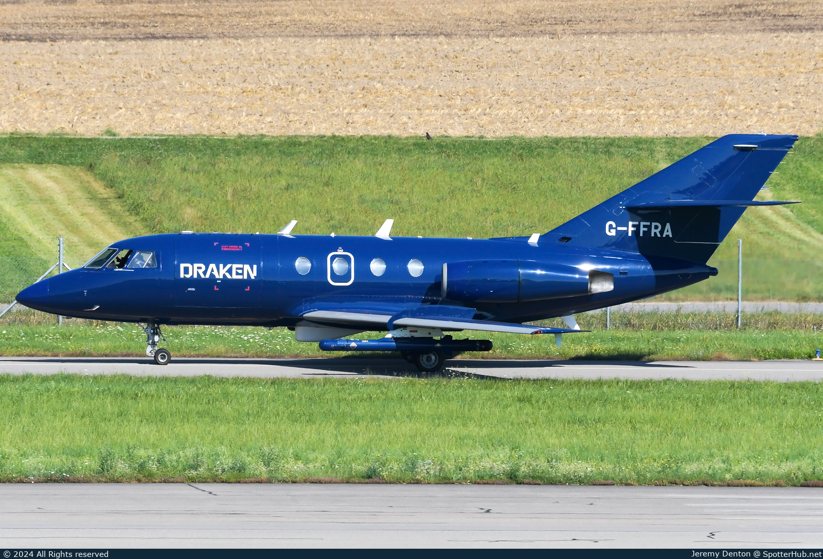 Photo of G-FFRA - Dassault Falcon 20DC operated by Draken International