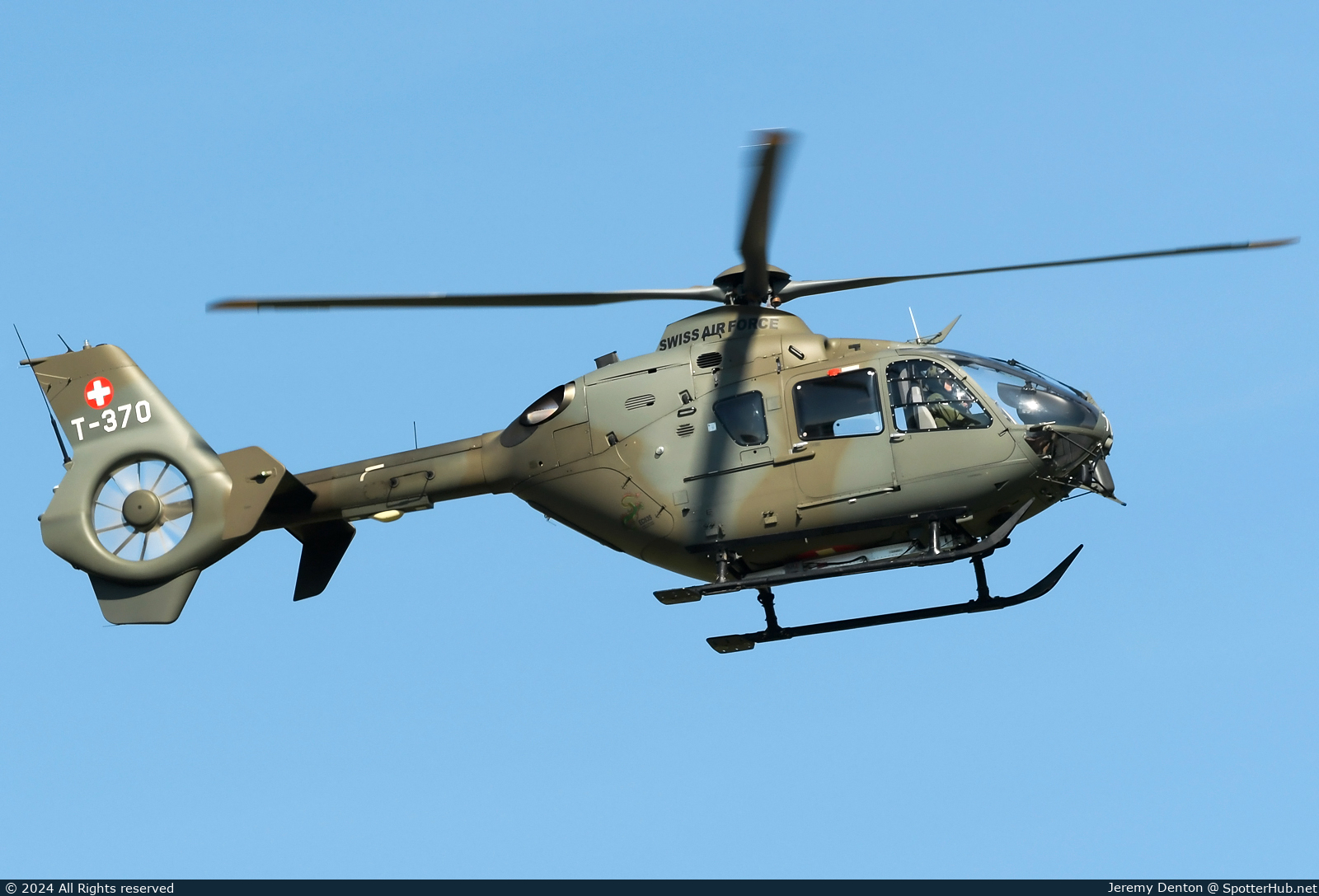 Photo of T-370 - Eurocopter EC635 P2+ operated by Swiss Air Force