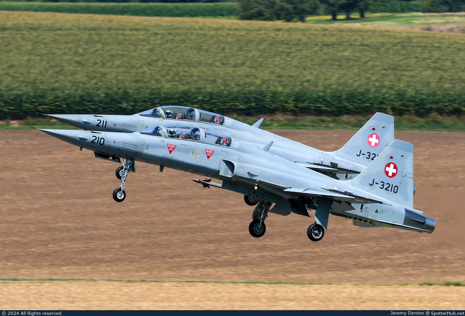 Photo of J-3210 - Northrop F-5F Tiger II operated by Swiss Air Force