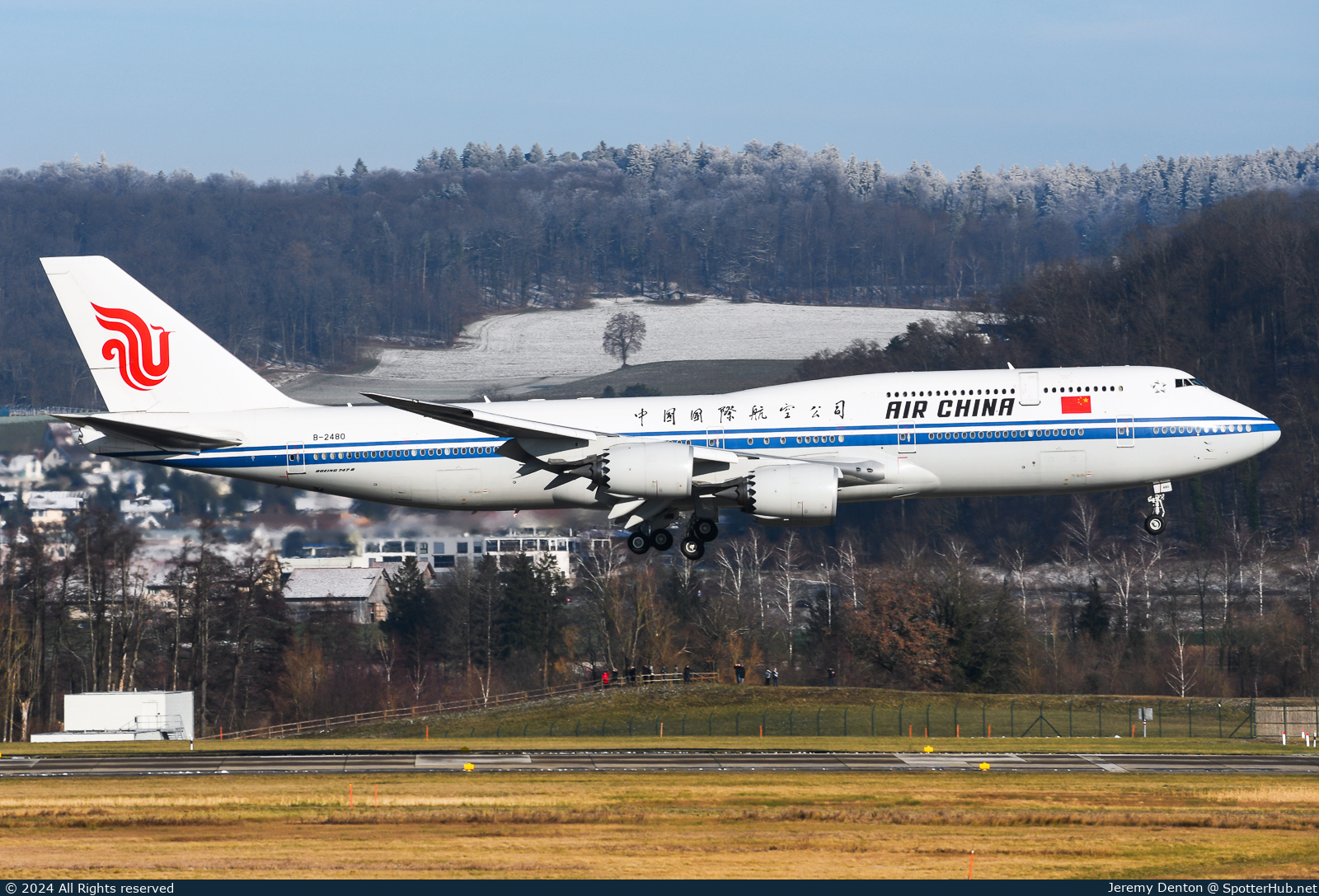 Photo of B-2480 - Boeing 747-89L operated by Air China