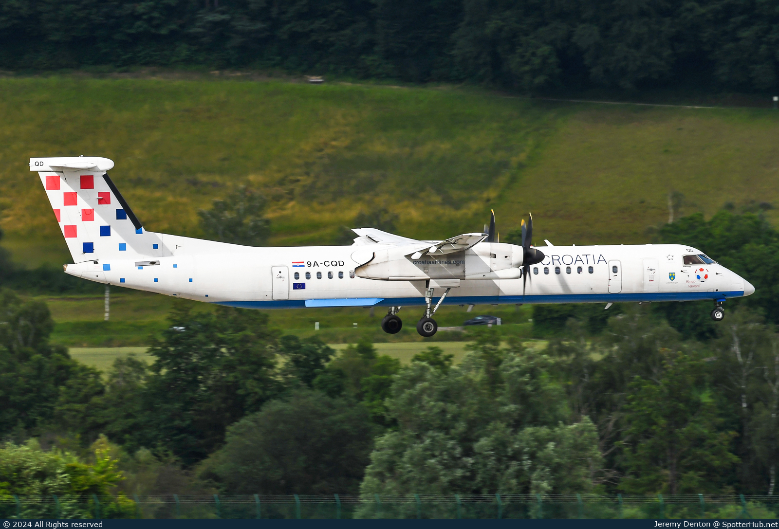 Photo of 9A-CQD - Bombardier DHC-8-402 Dash 8 Q400 operated by Croatia Airlines