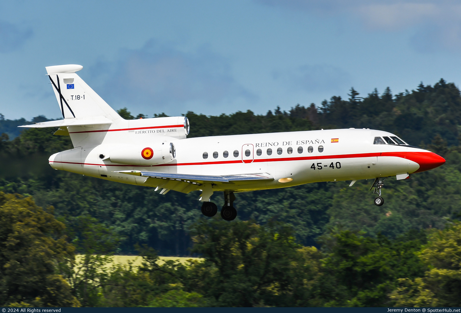 Photo of T.18-1 - Dassault Falcon 900B operated by Spanish Air Force