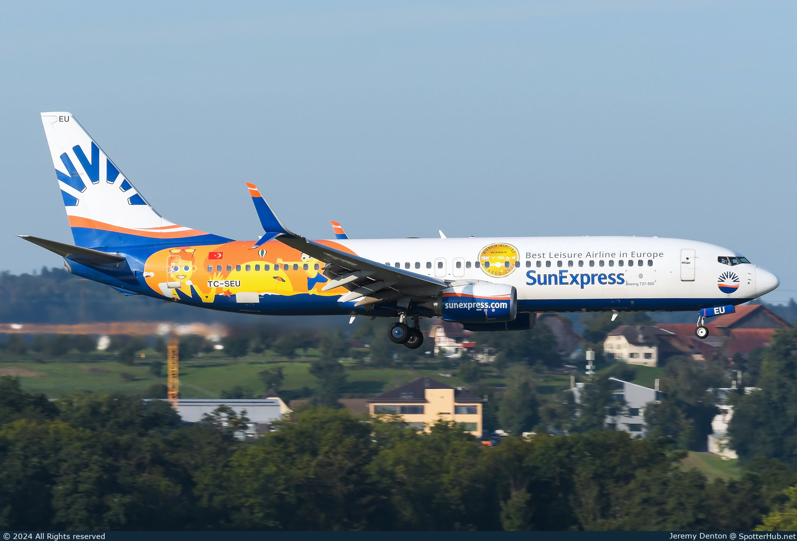 Photo of TC-SEU - Boeing 737-8HC operated by SunExpress