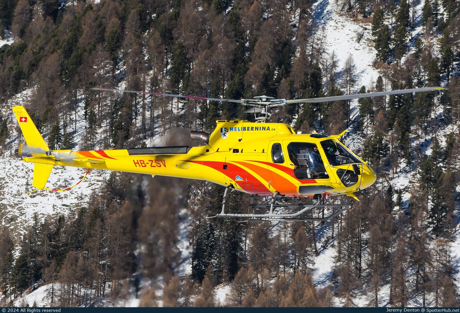 Photo of HB-ZSV - Airbus Helicopters H125 operated by Heli Bernina