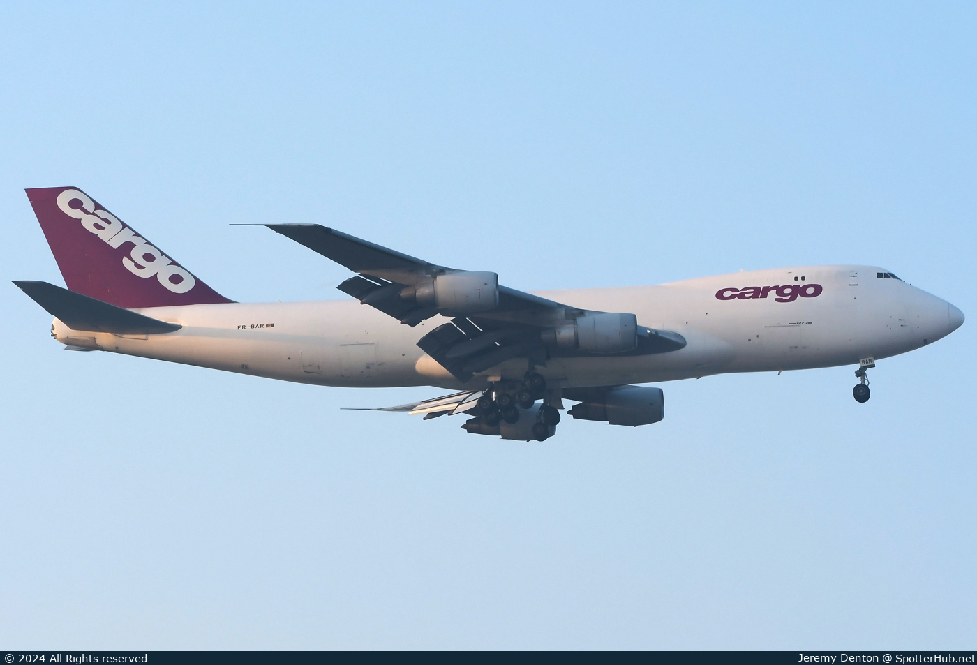 Photo of ER-BAR - Boeing 747-243F operated by Fly Pro