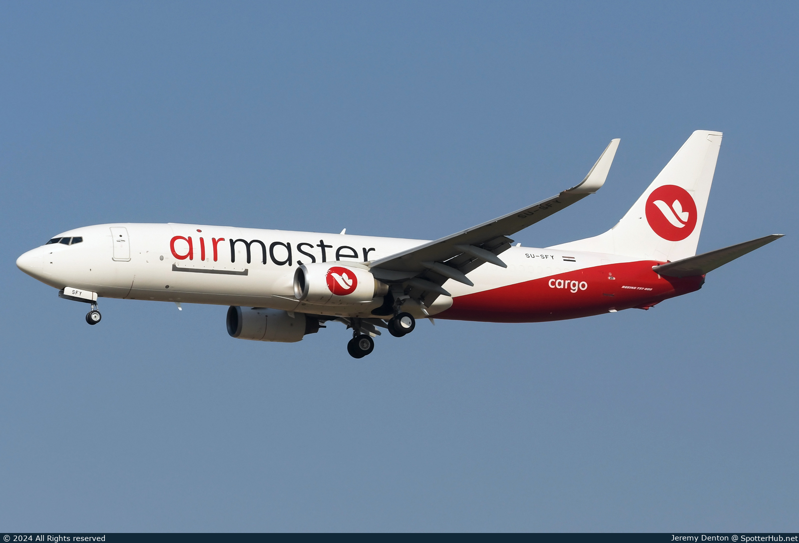 Photo of SU-SFY - Boeing 737-8F2(BCF) operated by Air Master