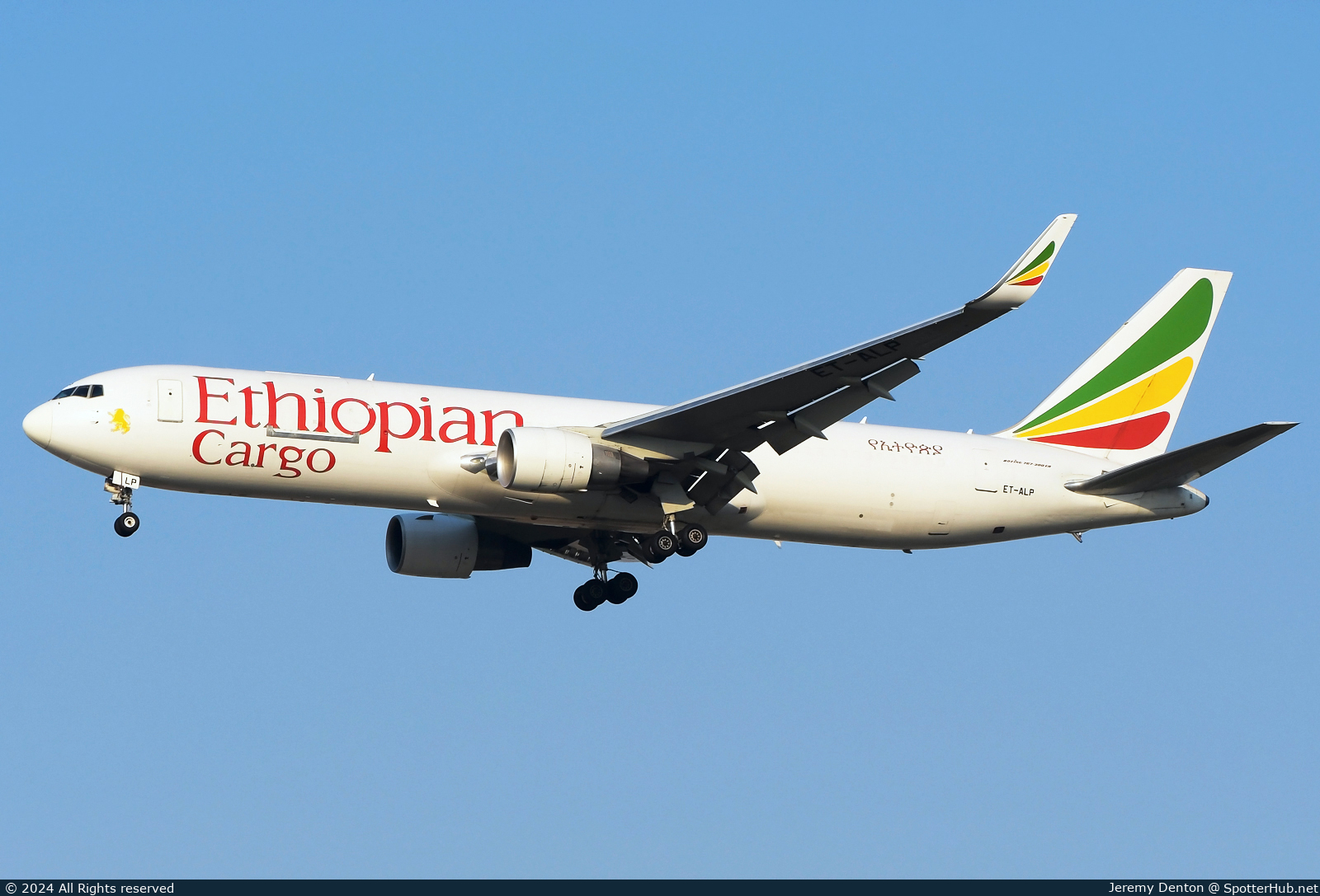 Photo of ET-ALP - Boeing 767-360(ER)(BDSF) operated by Ethiopian Airlines Cargo