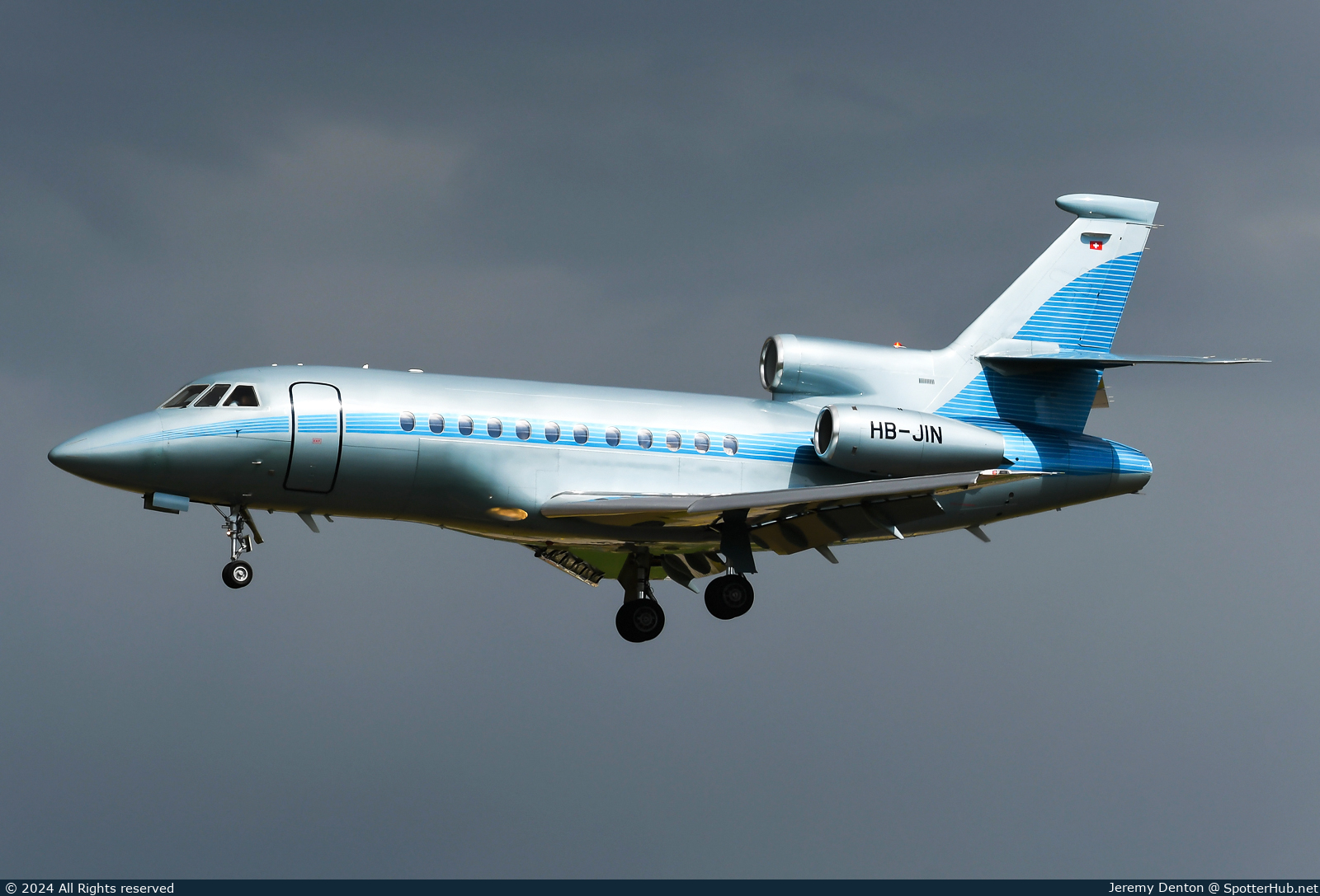 Photo of HB-JIN - Dassault Falcon 900EX operated by Jet Aviation Business Jets