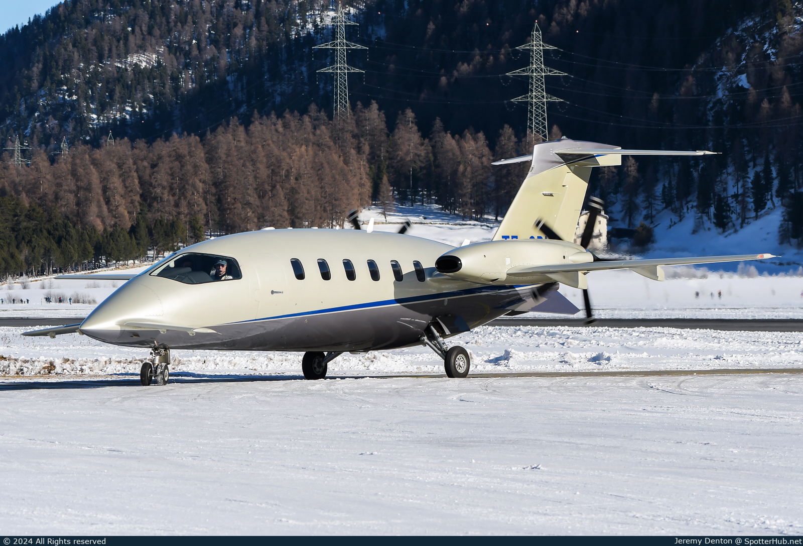 Photo of T7-GPM - Piaggio P.180 Avanti II operated by Private