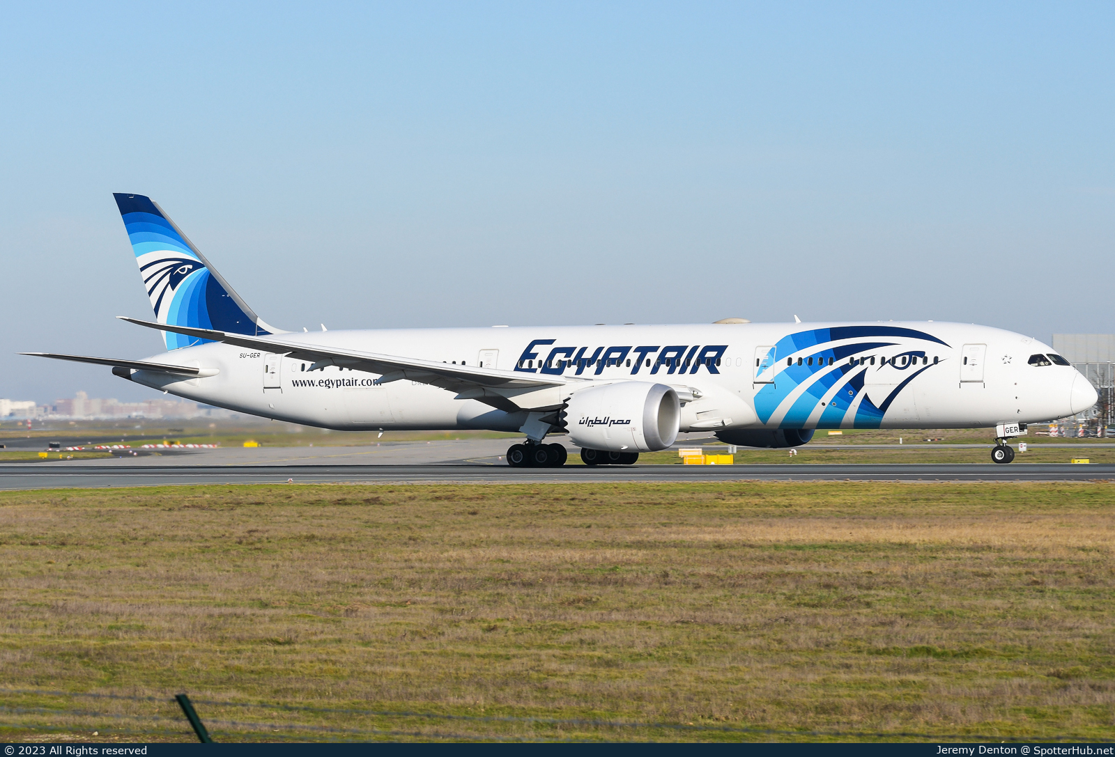 Photo of SU-GER - Boeing 787-9 Dreamliner operated by Egyptair