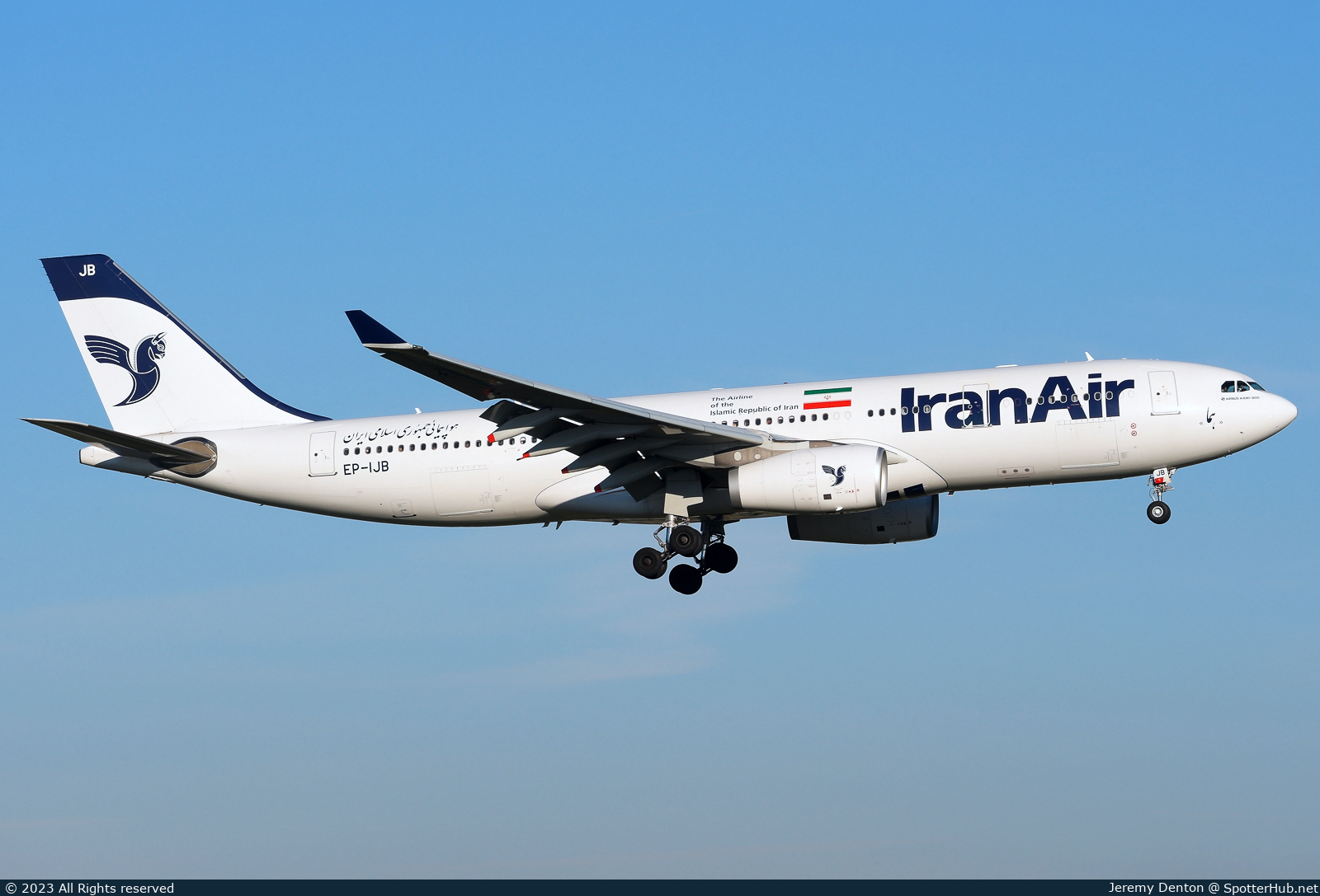 Photo of EP-IJB - Airbus A330-243 operated by Iran Air