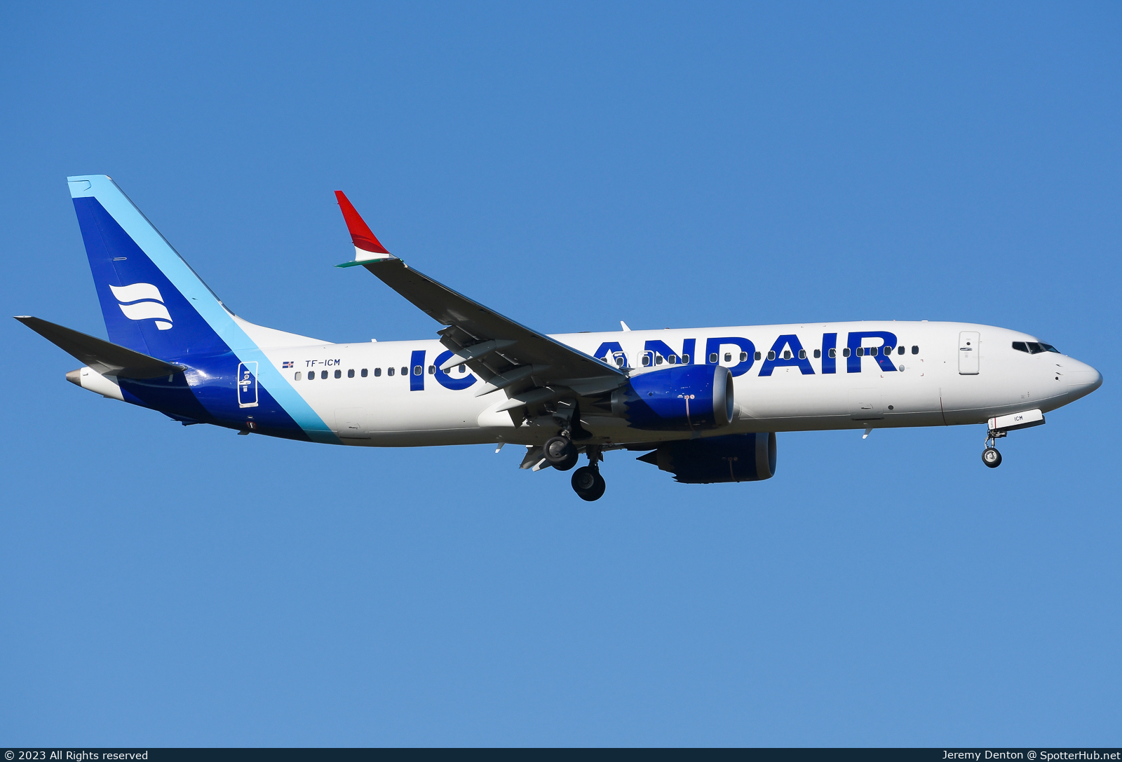 Photo of TF-ICM - Boeing 737 MAX 8 operated by Icelandair