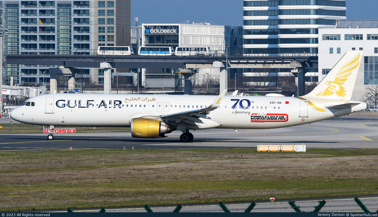Photo of A9C-NA - Airbus A321-253NX operated by Gulf Air