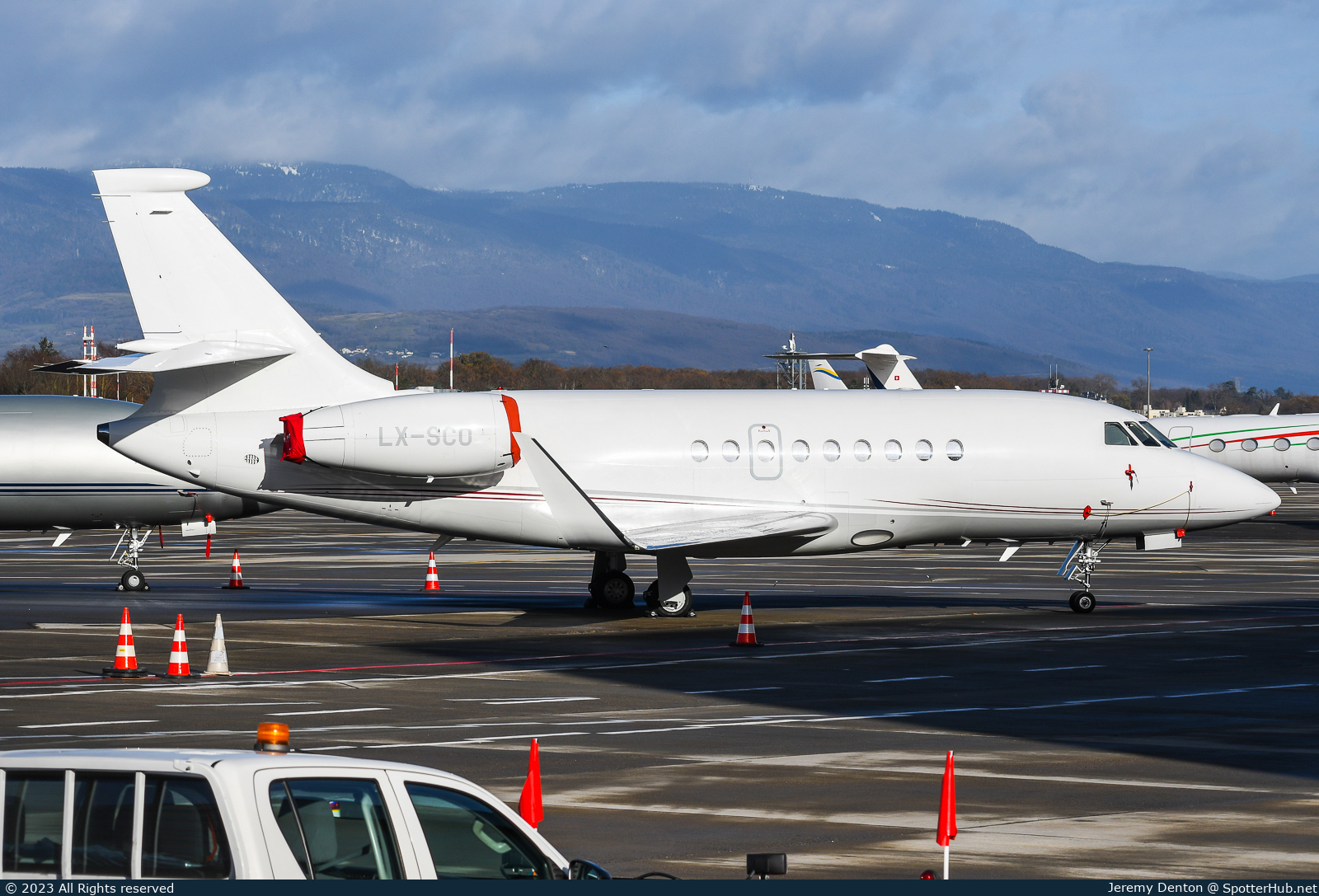 Photo of LX-SCO - Dassault Falcon 2000EX operated by Global Jet Luxembourg