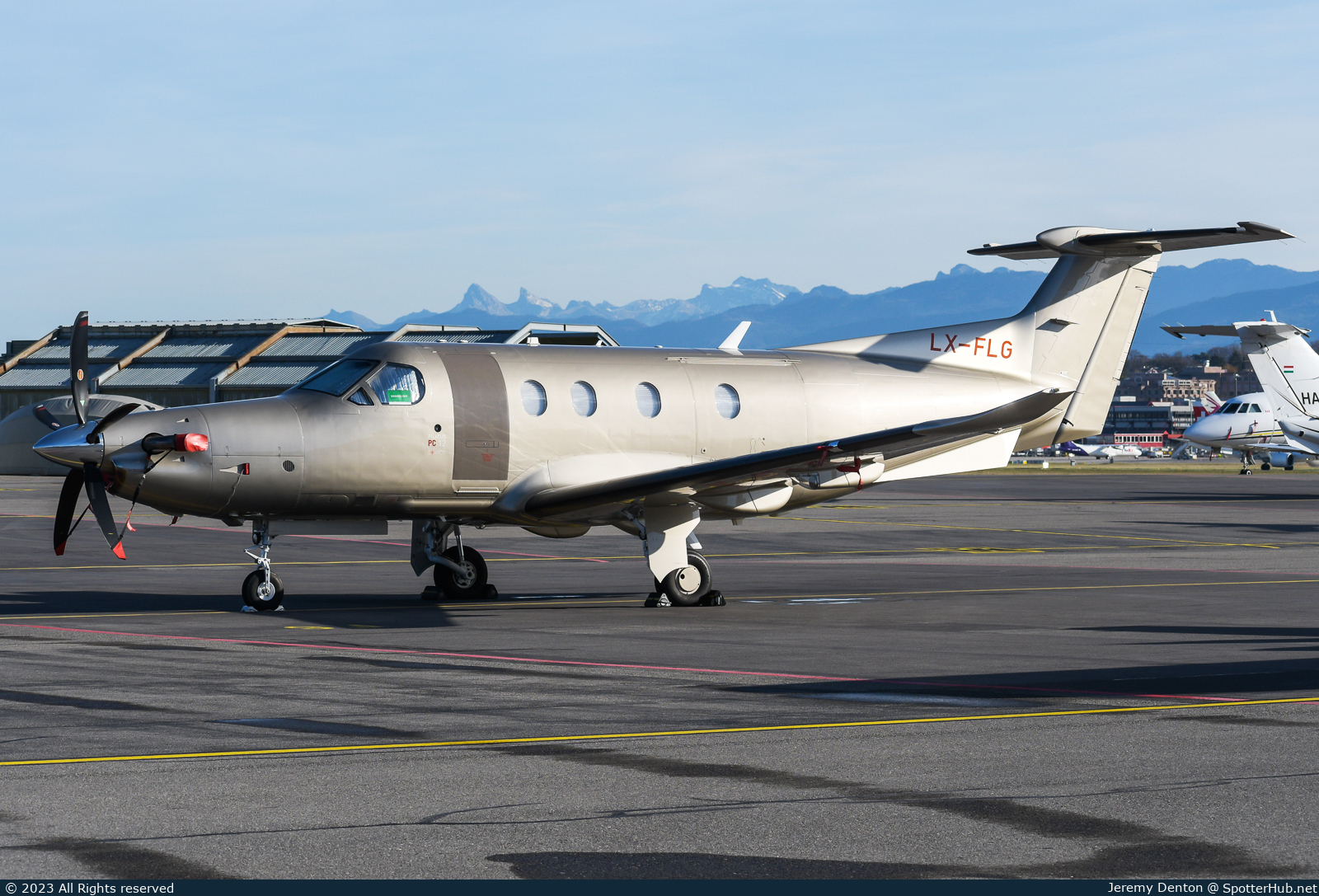 Photo of LX-FLG - Pilatus PC-12 NG operated by Jetfly Aviation