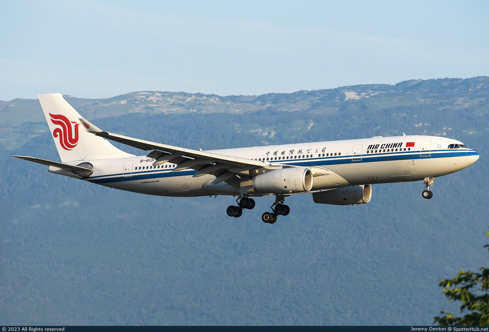 Photo of B-6131 - Airbus A330-243 operated by Air China