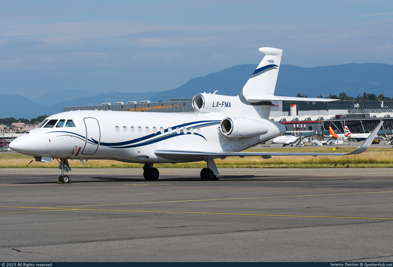 Photo of LX-FMA - Dassault Falcon 900EX operated by Flying Group Luxembourg