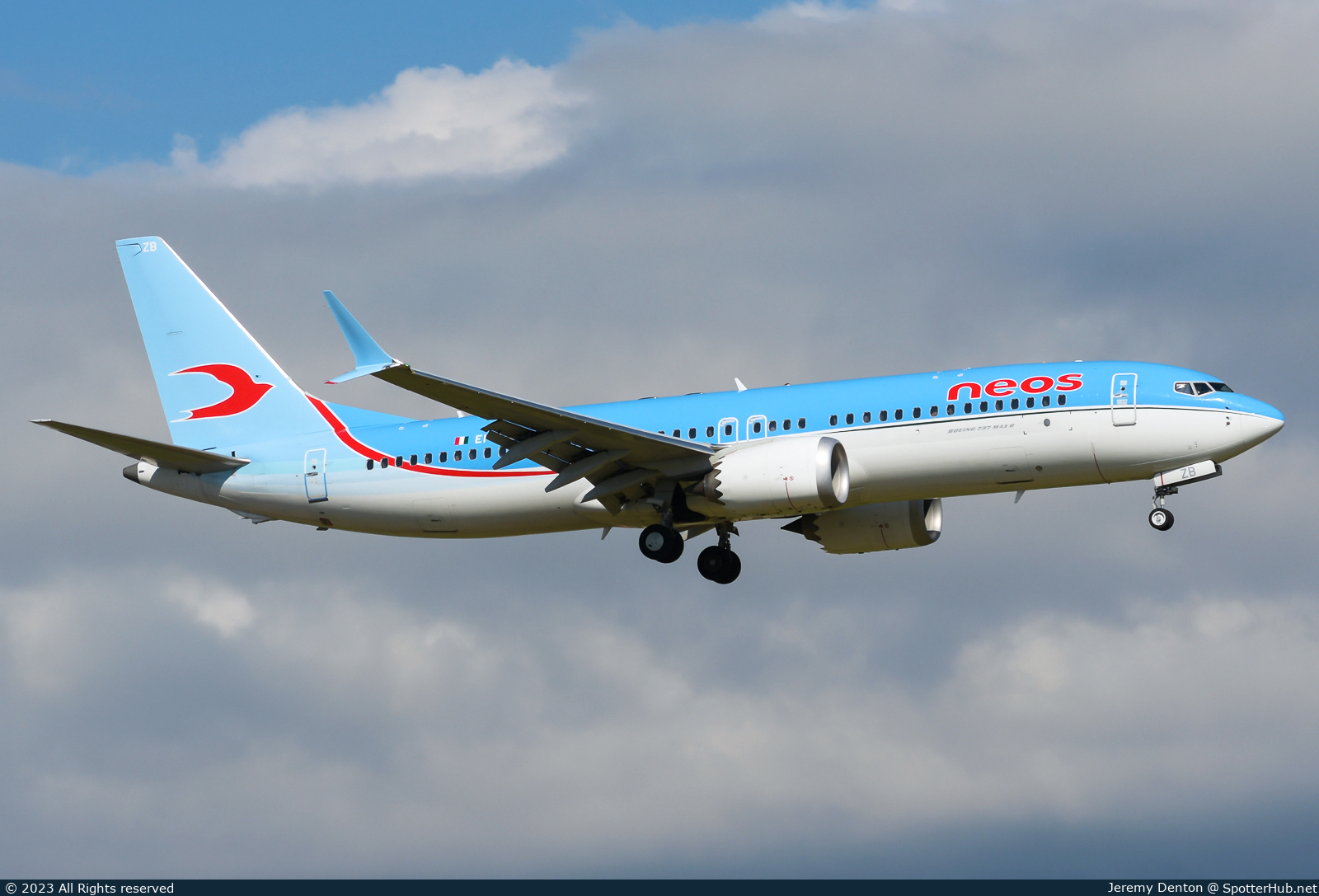 Photo of EI-RZB - Boeing 737 MAX 8 operated by Neos