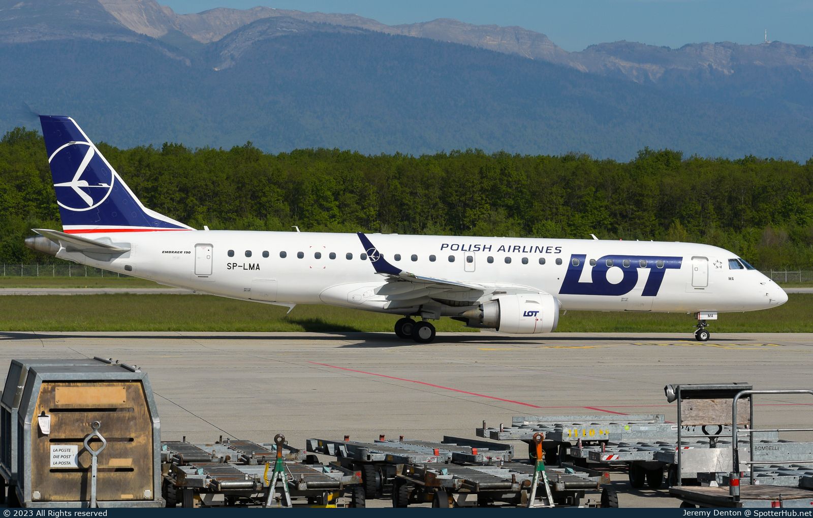 Photo of SP-LMA - Embraer ERJ-190STD operated by LOT Polish Airlines