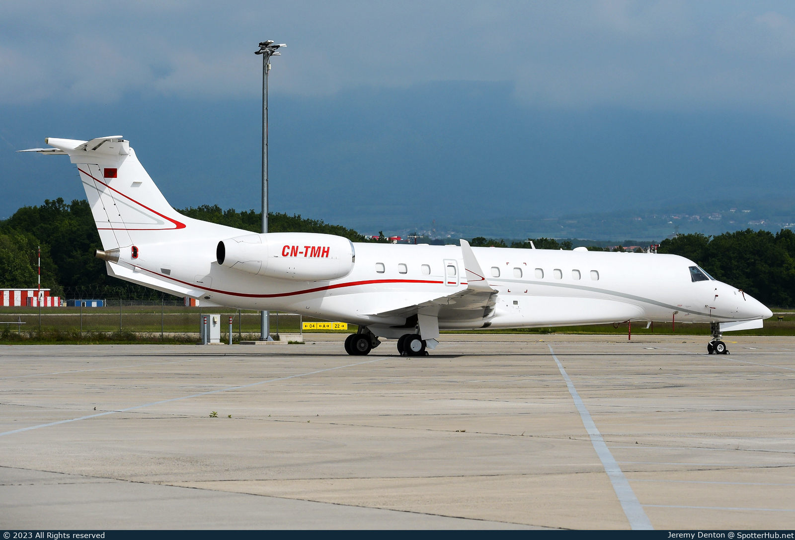 Photo of CN-TMH - Embraer Legacy 600 operated by Air Ocean Maroc