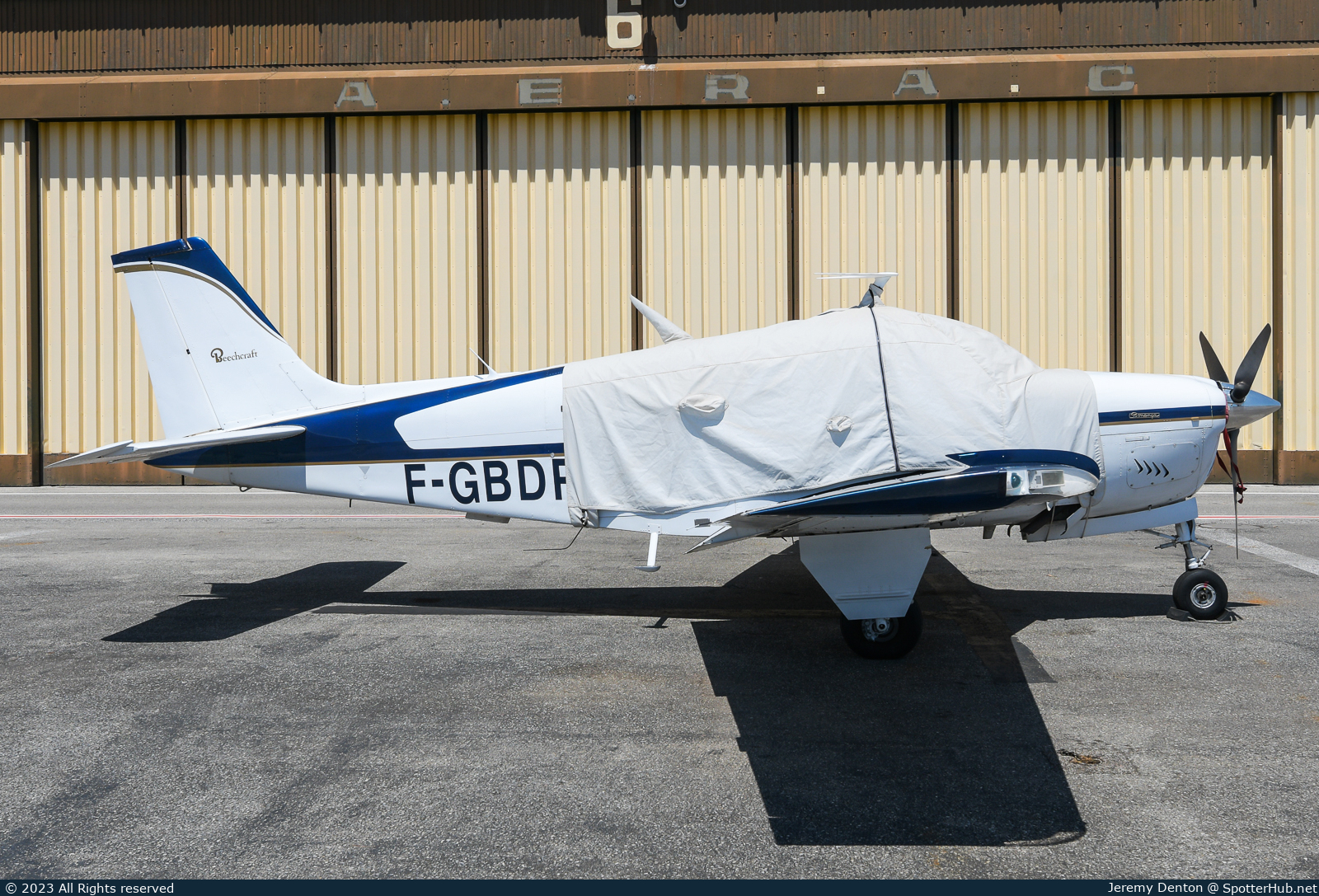 Photo of F-GBDR - Beechcraft 35-A33 Debonair operated by Private