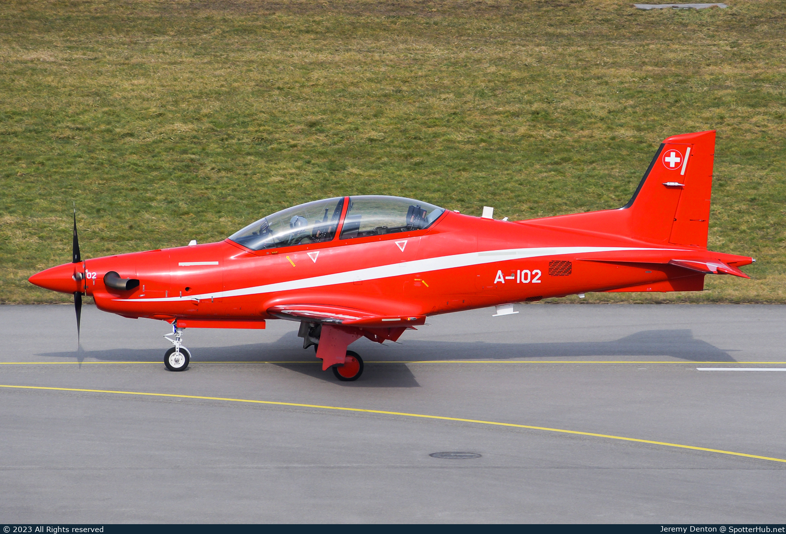 Photo of A-102 - Pilatus PC-21 operated by Swiss Air Force
