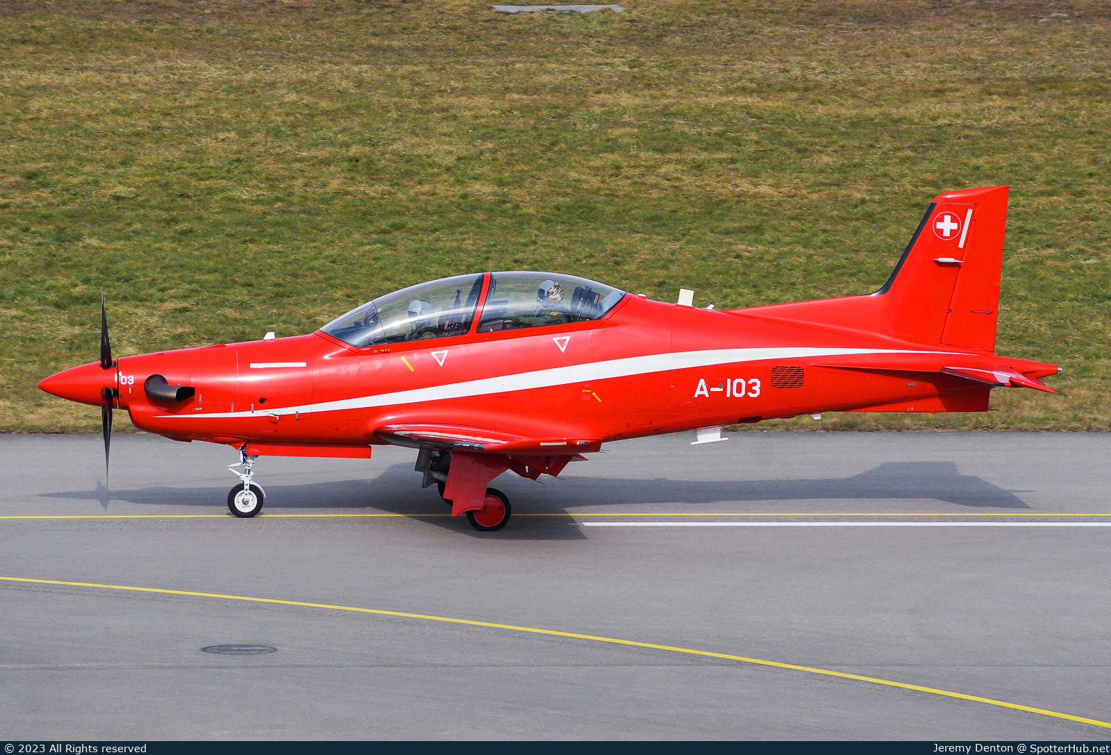 Photo of A-103 - Pilatus PC-21 operated by Swiss Air Force