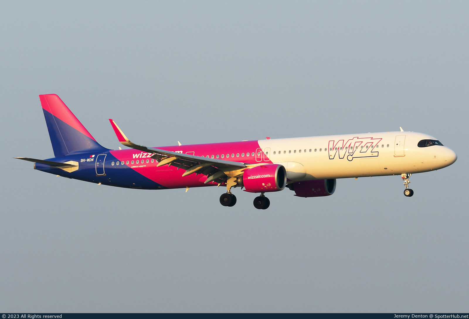 Photo of 9H-WDN - Airbus A321-271NX operated by Wizz Air Malta