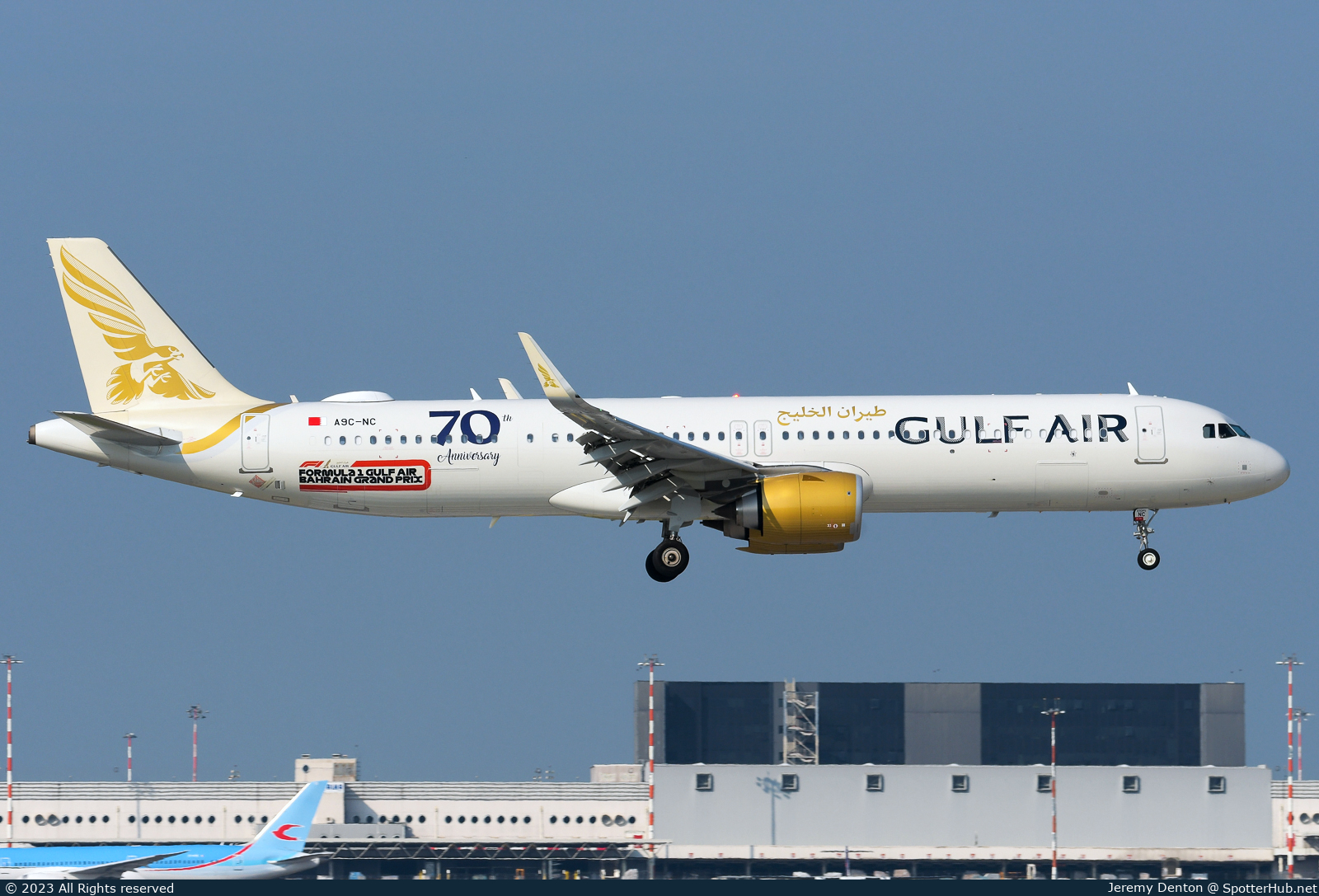 Photo of A9C-NC - Airbus A321-253NX operated by Gulf Air