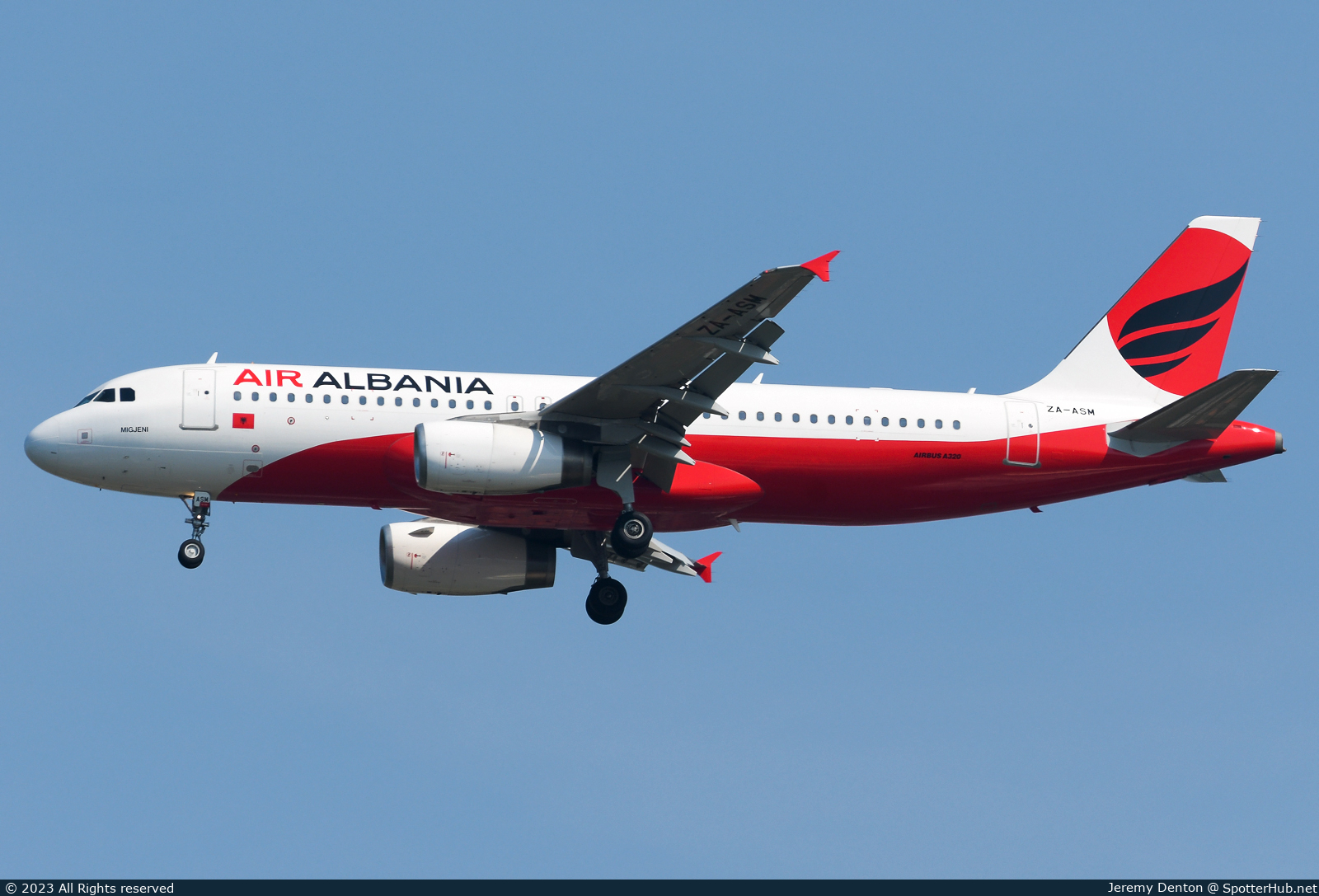 Photo of ZA-ASM - Airbus A320-232 operated by Air Albania