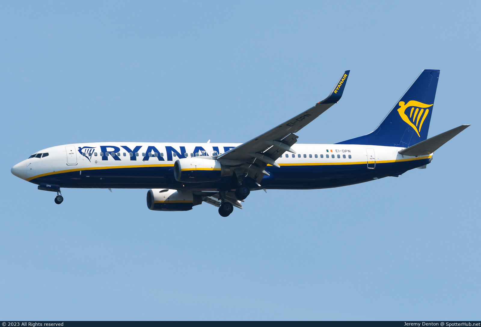 Photo of EI-DPN - Boeing 737-8AS operated by Ryanair