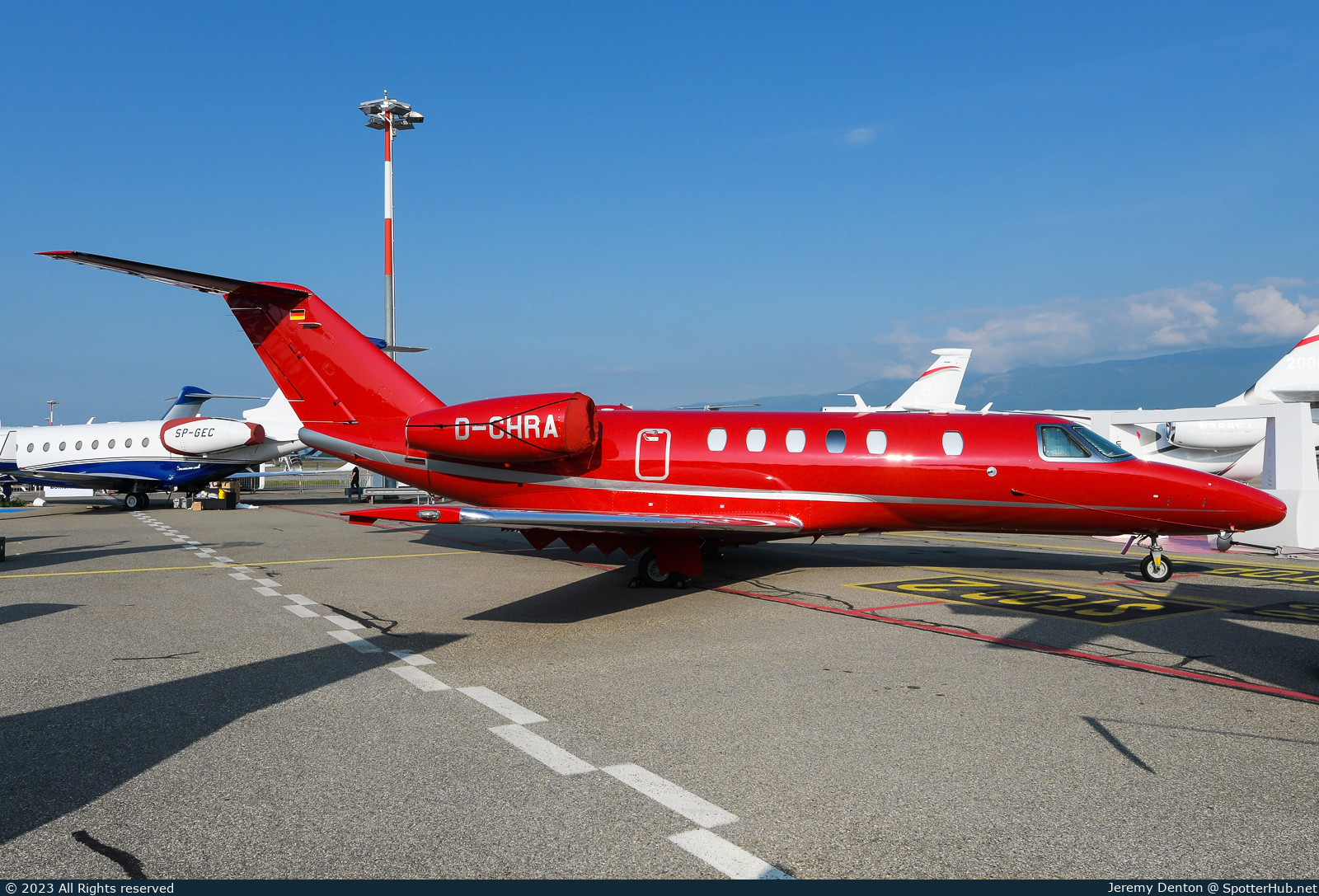 Photo of D-CHRA - Cessna 525C CitationJet CJ4 operated by E-Aviation