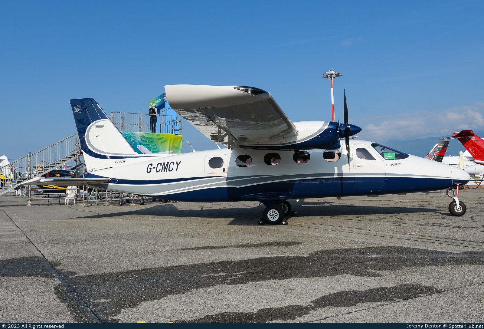 Photo of G-CMCY - Tecnam P2012 Traveller operated by Oriens Aviation