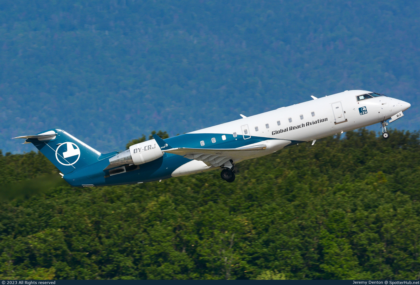 Photo of OY-CRJ - Bombardier CRJ-200LR operated by Global Reach Aviation
