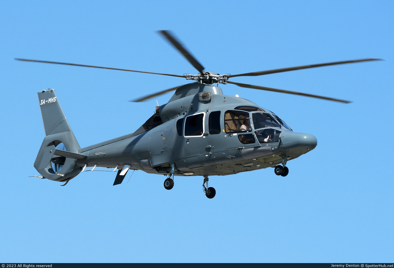 Photo of 3A-MHS - Eurocopter EC155B1 Dauphin operated by Private