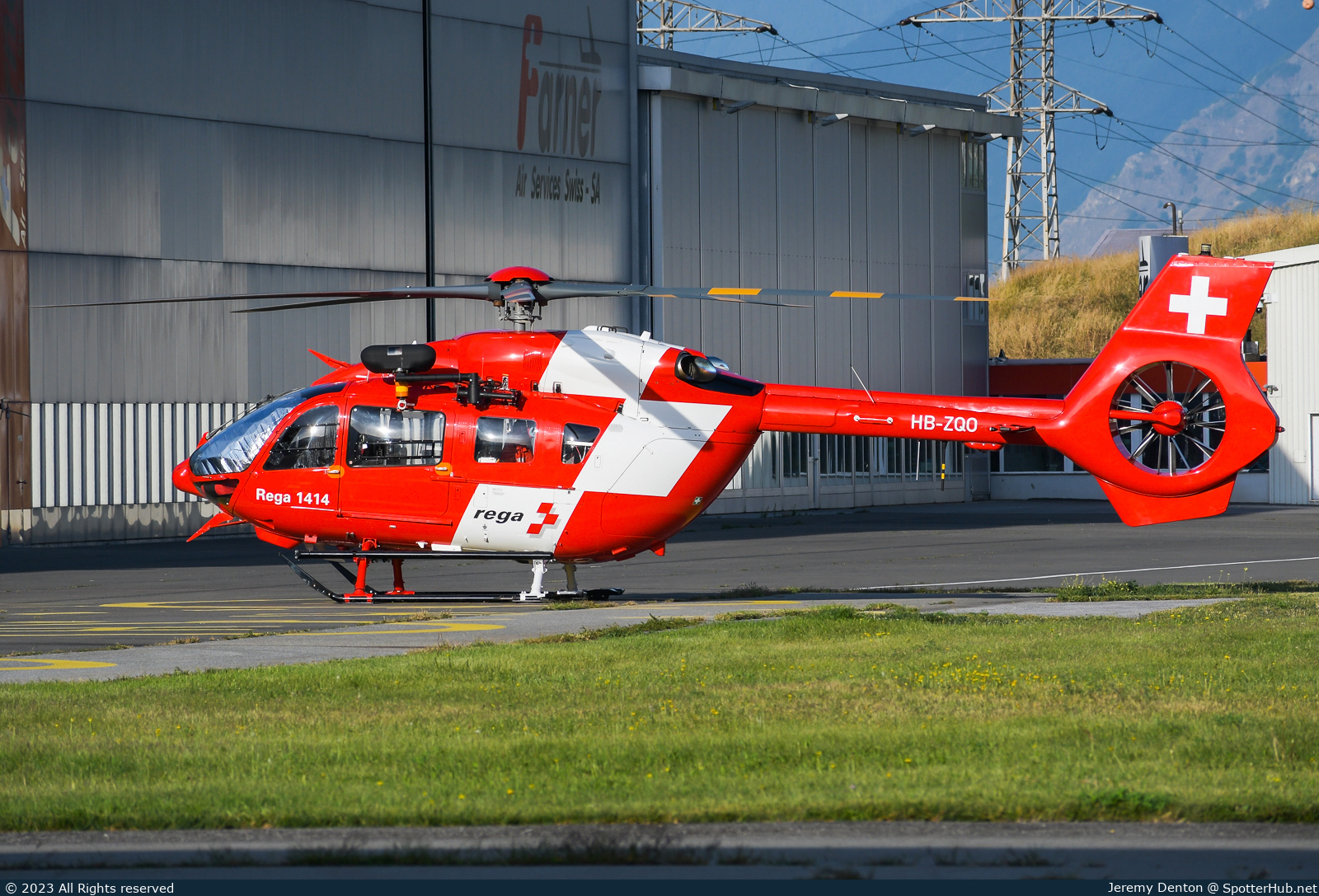 Photo of HB-ZQO - Airbus Helicopters H145 operated by Rega Swiss Air-Rescue