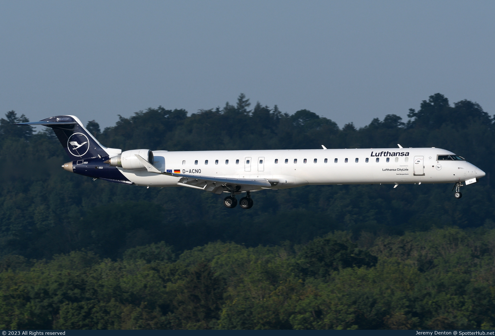 Photo of D-ACNO - Bombardier CRJ-900LR operated by Lufthansa CityLine