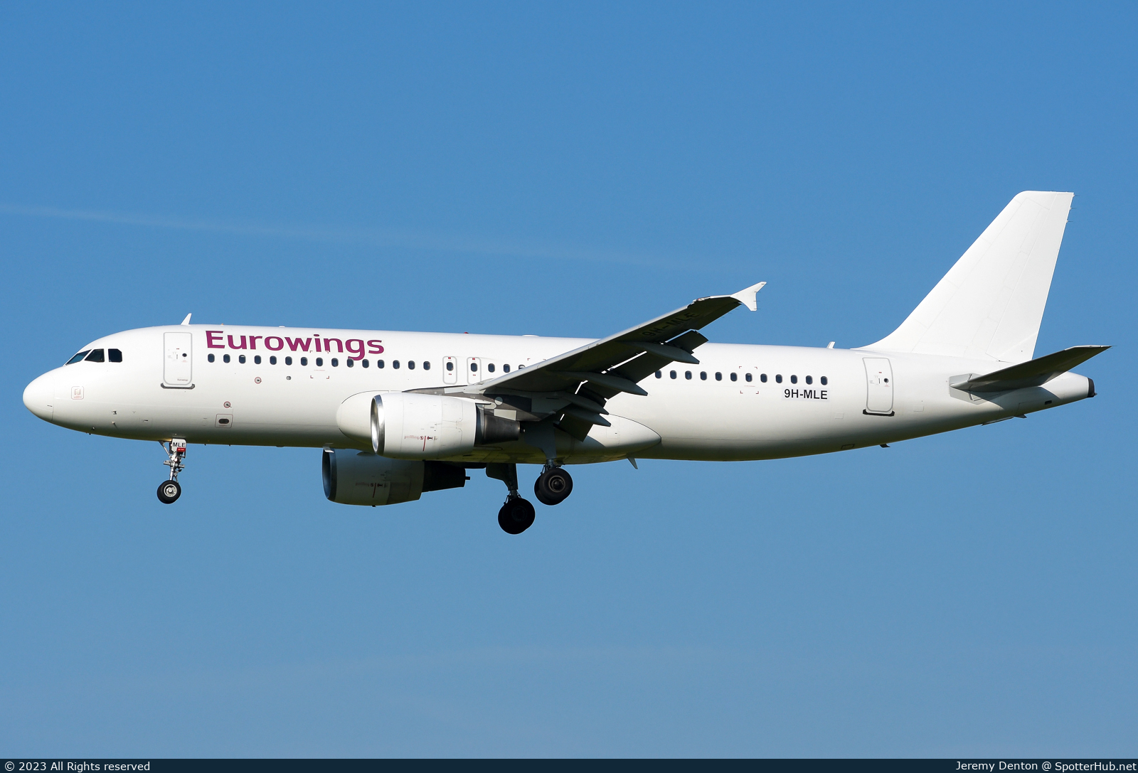 Photo of 9H-MLE - Airbus A320-214 operated by Eurowings (opb Avion Express Malta)