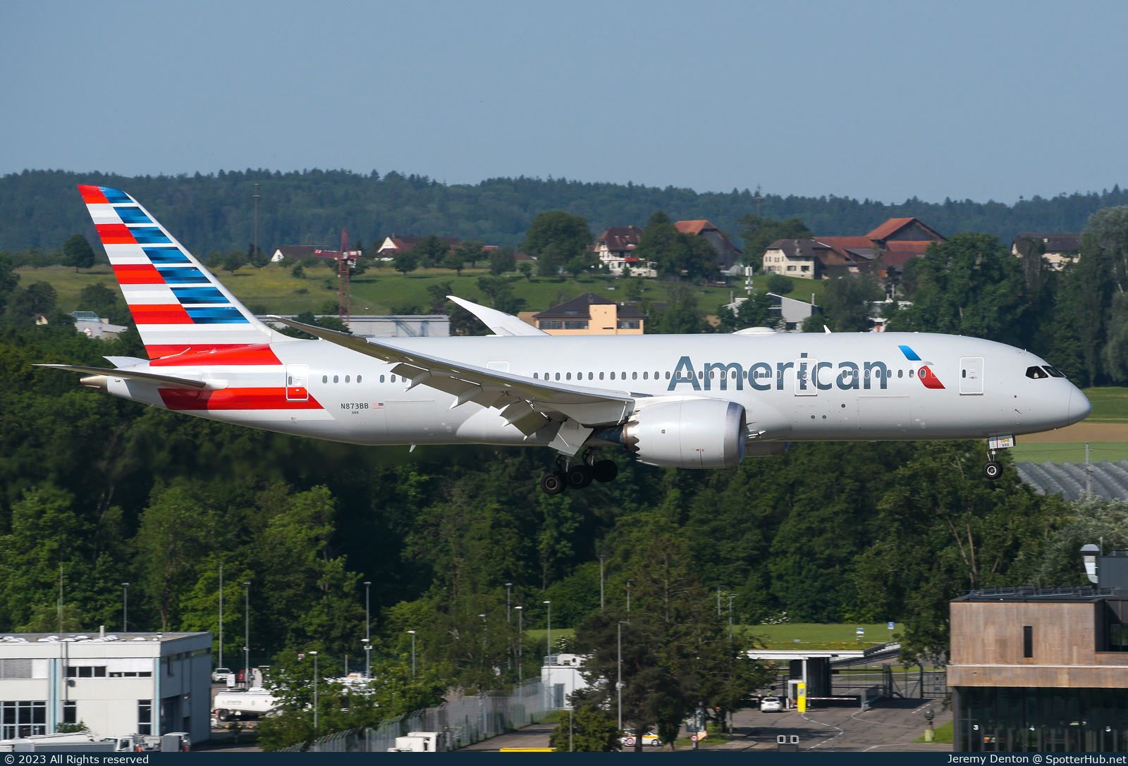 Photo of N873BB - Boeing 787-8 Dreamliner operated by American Airlines