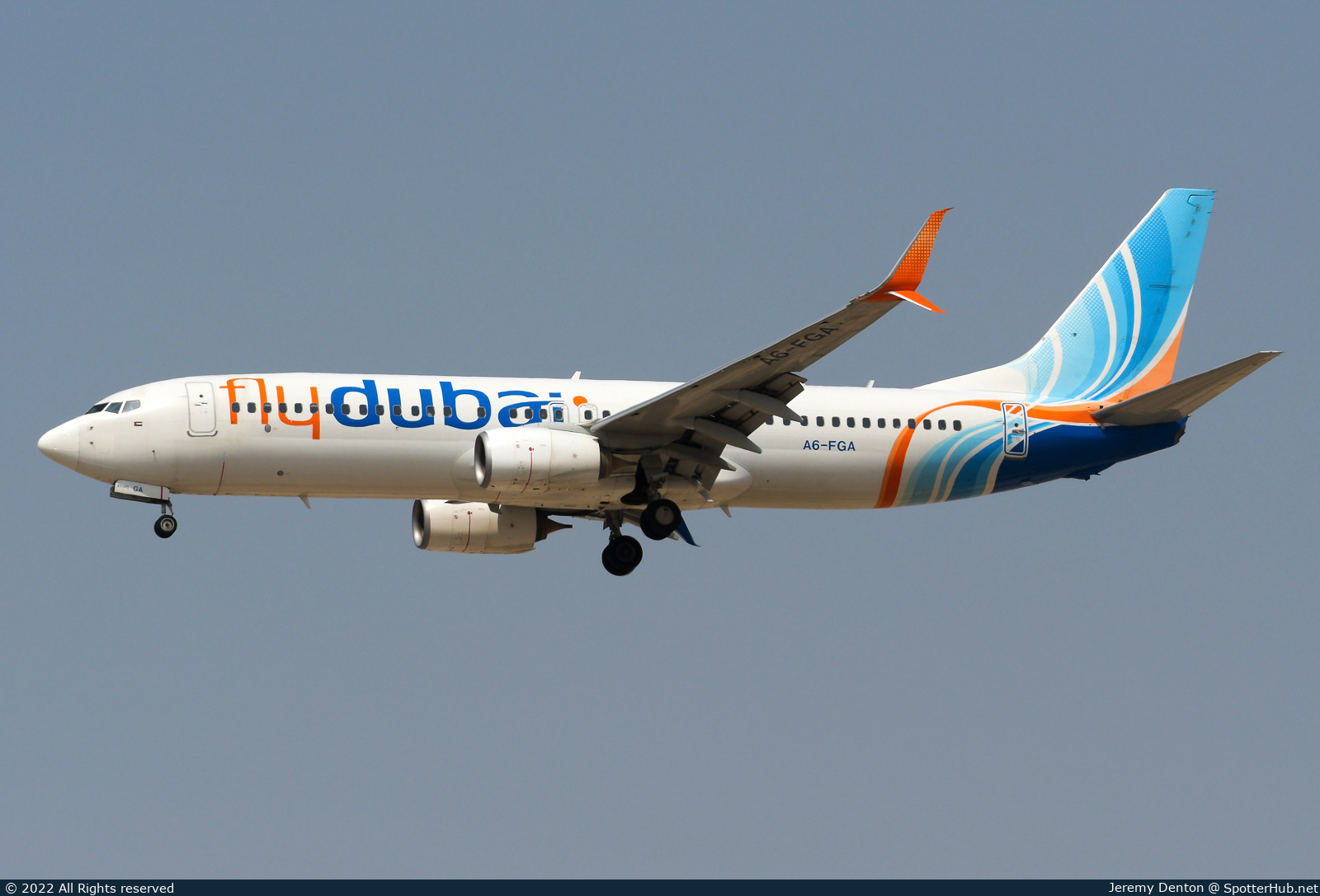 Photo of A6-FGA - Boeing 737-8KN operated by flydubai