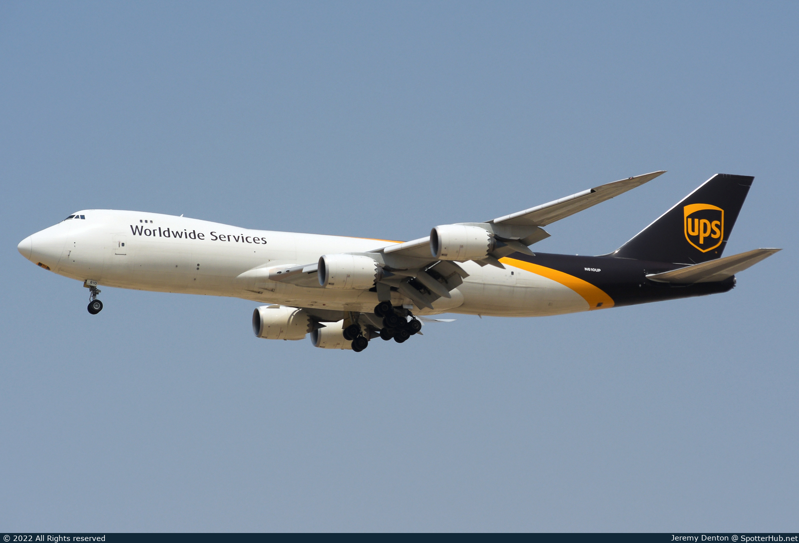 Photo of N610UP - Boeing 747-8F operated by UPS United Parcel Service